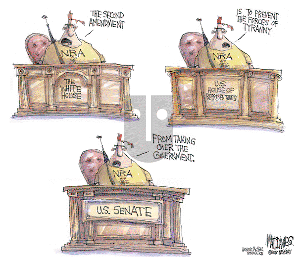 Matt Davies on Wednesday October 4, 2017 Comic Strip