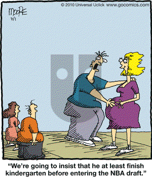 In the Bleachers on Thursday July 1, 2010 Comic Strip