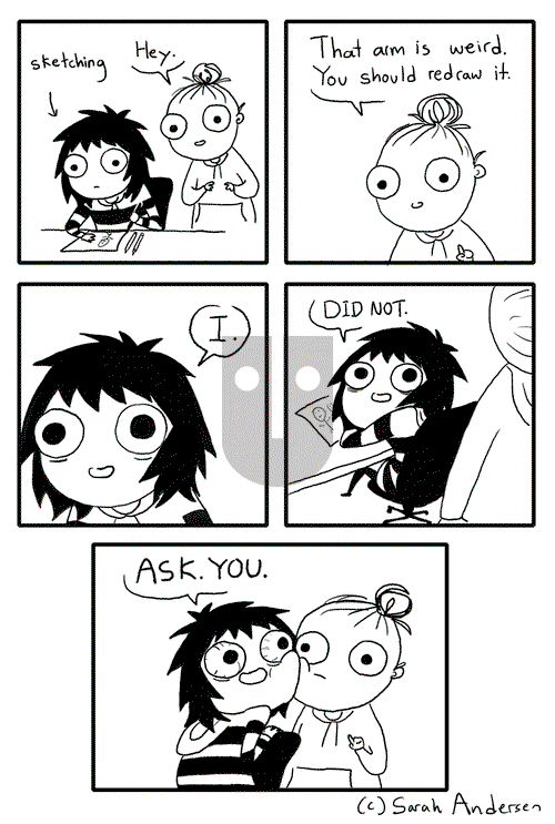 Sarah's Scribbles on Wednesday January 21, 2015 Comic Strip