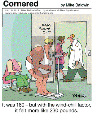 Cornered on Wednesday February 8, 2017 Comic Strip