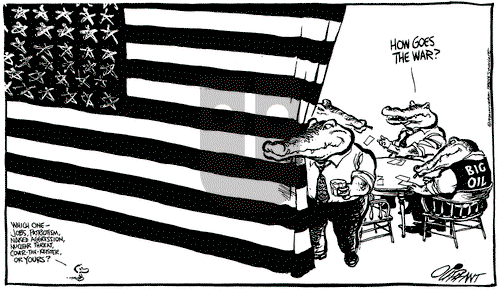 Pat Oliphant on Friday December 7, 1990 Comic Strip