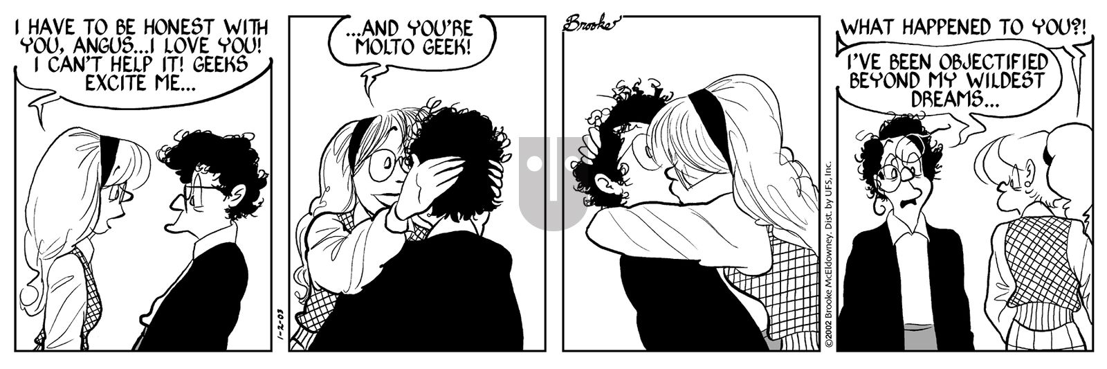 9 Chickweed Lane - Thursday January 2, 2003 Comic Strip