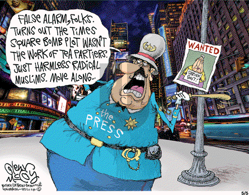 Glenn McCoy on Wednesday May 5, 2010 Comic Strip