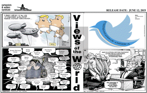 Views of the World on Wednesday June 12, 2019 Comic Strip