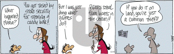 The Knight Life on Saturday December 19, 2015 Comic Strip