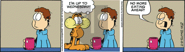 Garfield on Monday October 17, 2011 Comic Strip