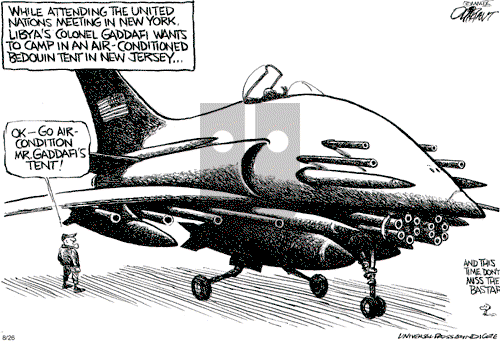 Pat Oliphant on Wednesday August 26, 2009 Comic Strip