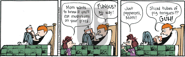Cul de Sac on Saturday March 4, 2017 Comic Strip