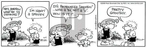 Soup to Nutz - Old on Monday September 4, 2006 Comic Strip