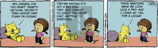 Prickly City on Monday April 14, 2025 Comic Strip