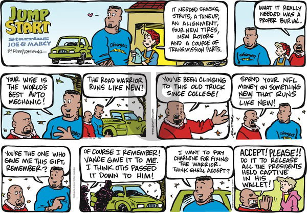 JumpStart on Sunday May 7, 2017 Comic Strip