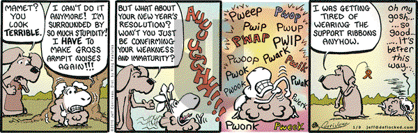 DeFlocked on Saturday January 9, 2010 Comic Strip