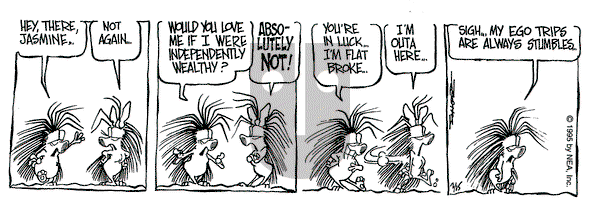 The Grizzwells on Wednesday February 15, 1995 Comic Strip