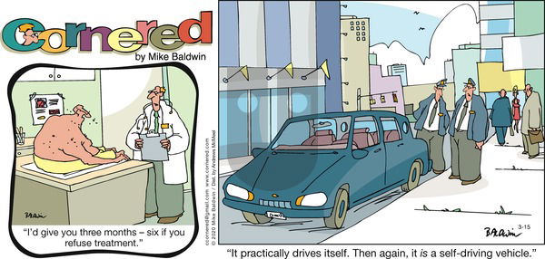 Cornered on Sunday March 15, 2020 Comic Strip