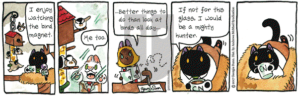 Breaking Cat News on Friday September 15, 2017 Comic Strip
