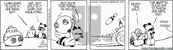 Over the Hedge on Friday January 9, 1998 Comic Strip