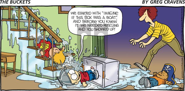 The Buckets on Sunday April 18, 2021 Comic Strip