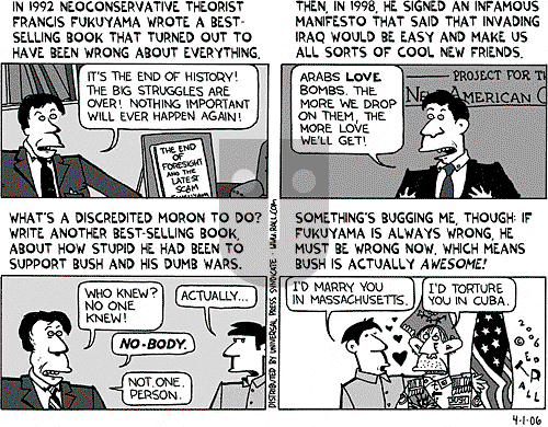Ted Rall on Saturday April 1, 2006 Comic Strip