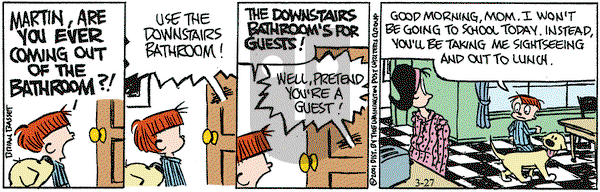 Red and Rover on Tuesday March 27, 2001 Comic Strip