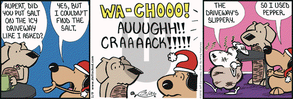 DeFlocked on Tuesday January 9, 2018 Comic Strip