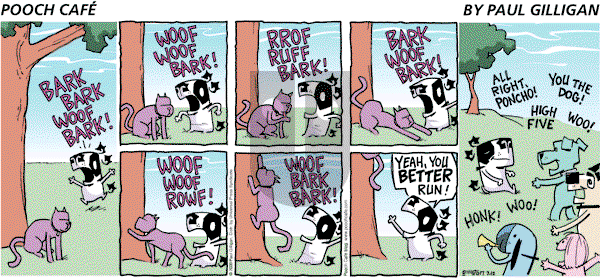 Pooch Cafe on Sunday July 12, 2009 Comic Strip
