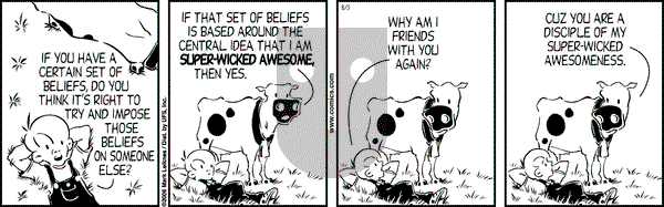 Cow and Boy Classics on Monday October 2, 2006 Comic Strip