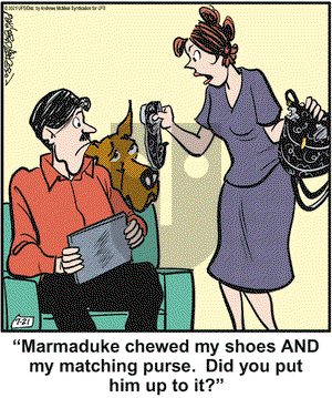 Marmaduke on Wednesday July 21, 2021 Comic Strip