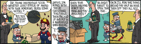 Monty on Saturday December 27, 2014 Comic Strip