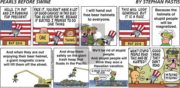 Pearls Before Swine on Sunday July 31, 2016 Comic Strip