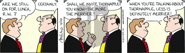 The Born Loser on Tuesday April 20, 2010 Comic Strip