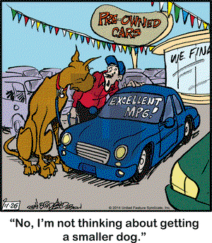 Marmaduke on Wednesday November 26, 2014 Comic Strip