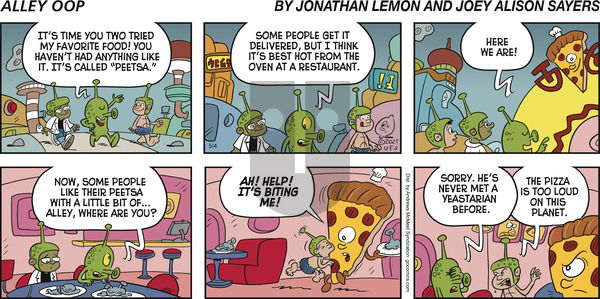 Alley Oop on Sunday May 4, 2025 Comic Strip