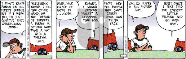 Get Fuzzy on Thursday April 3, 2025 Comic Strip