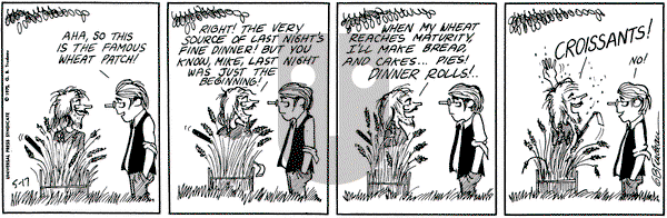 Doonesbury on Wednesday May 17, 1972 Comic Strip