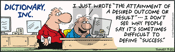 Frank and Ernest on Friday September 20, 2019 Comic Strip