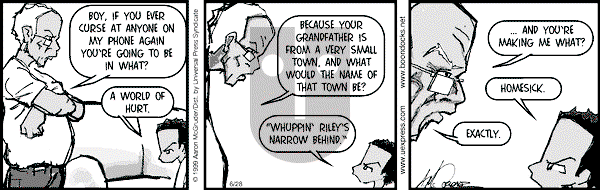 The Boondocks on Thursday January 29, 2009 Comic Strip