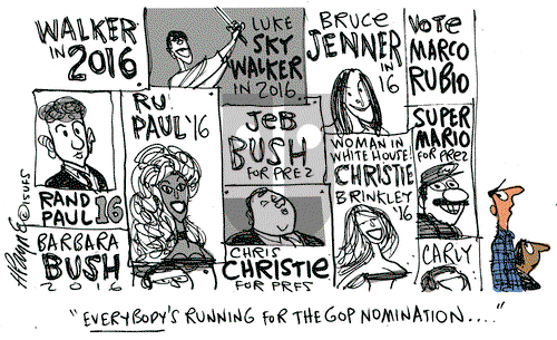 Henry Payne on Thursday May 28, 2015 Comic Strip