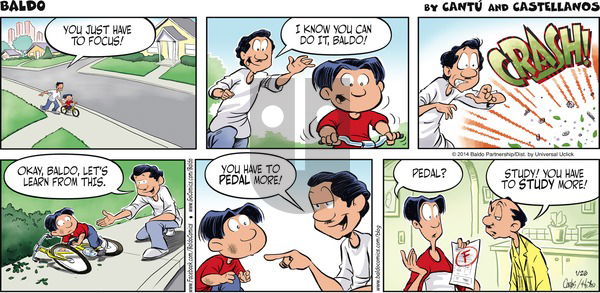 Baldo on Sunday January 26, 2014 Comic Strip