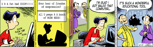 Baldo - Saturday October 11, 2003 Comic Strip