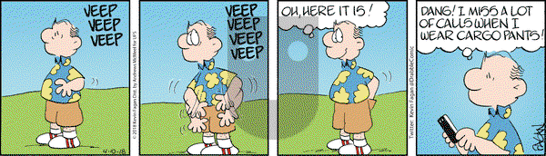 Drabble on Tuesday April 10, 2018 Comic Strip