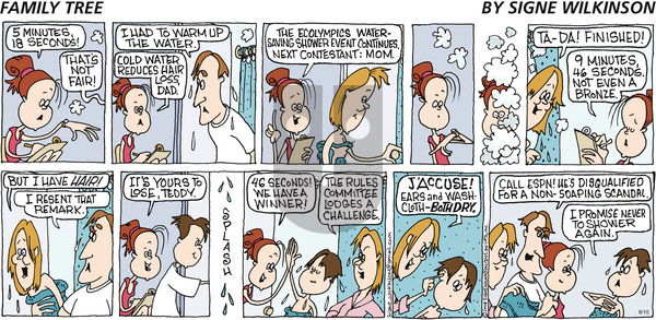 Family Tree on Sunday August 10, 2008 Comic Strip