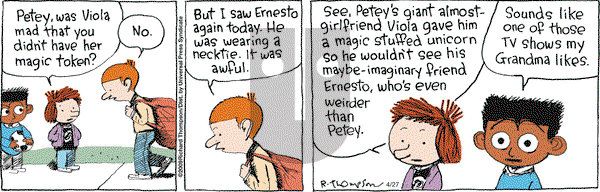 Cul de Sac on Monday April 27, 2009 Comic Strip