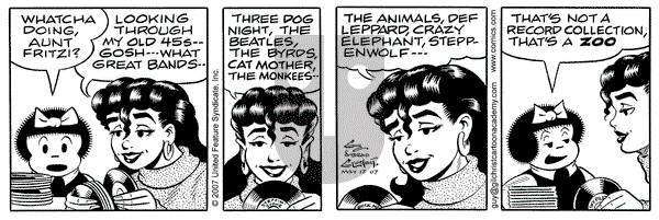 Nancy on Thursday May 17, 2007 Comic Strip
