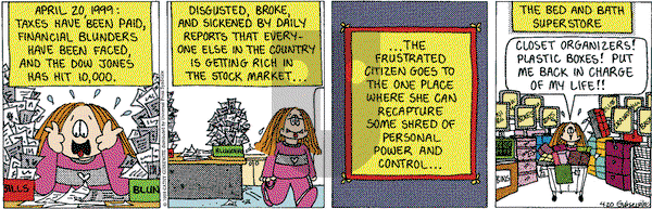 Cathy Classics on Tuesday April 20, 1999 Comic Strip