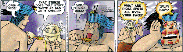 Alley Oop on Saturday August 6, 2016 Comic Strip