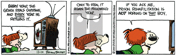 Red and Rover on Thursday December 14, 2000 Comic Strip