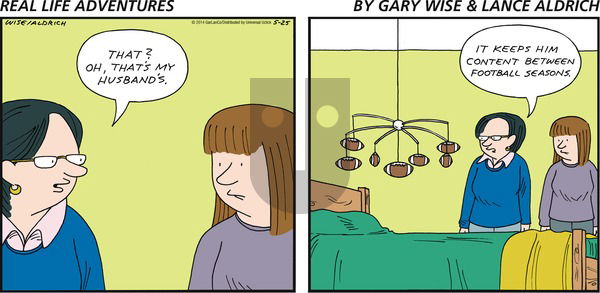 Real Life Adventures on Sunday May 25, 2014 Comic Strip