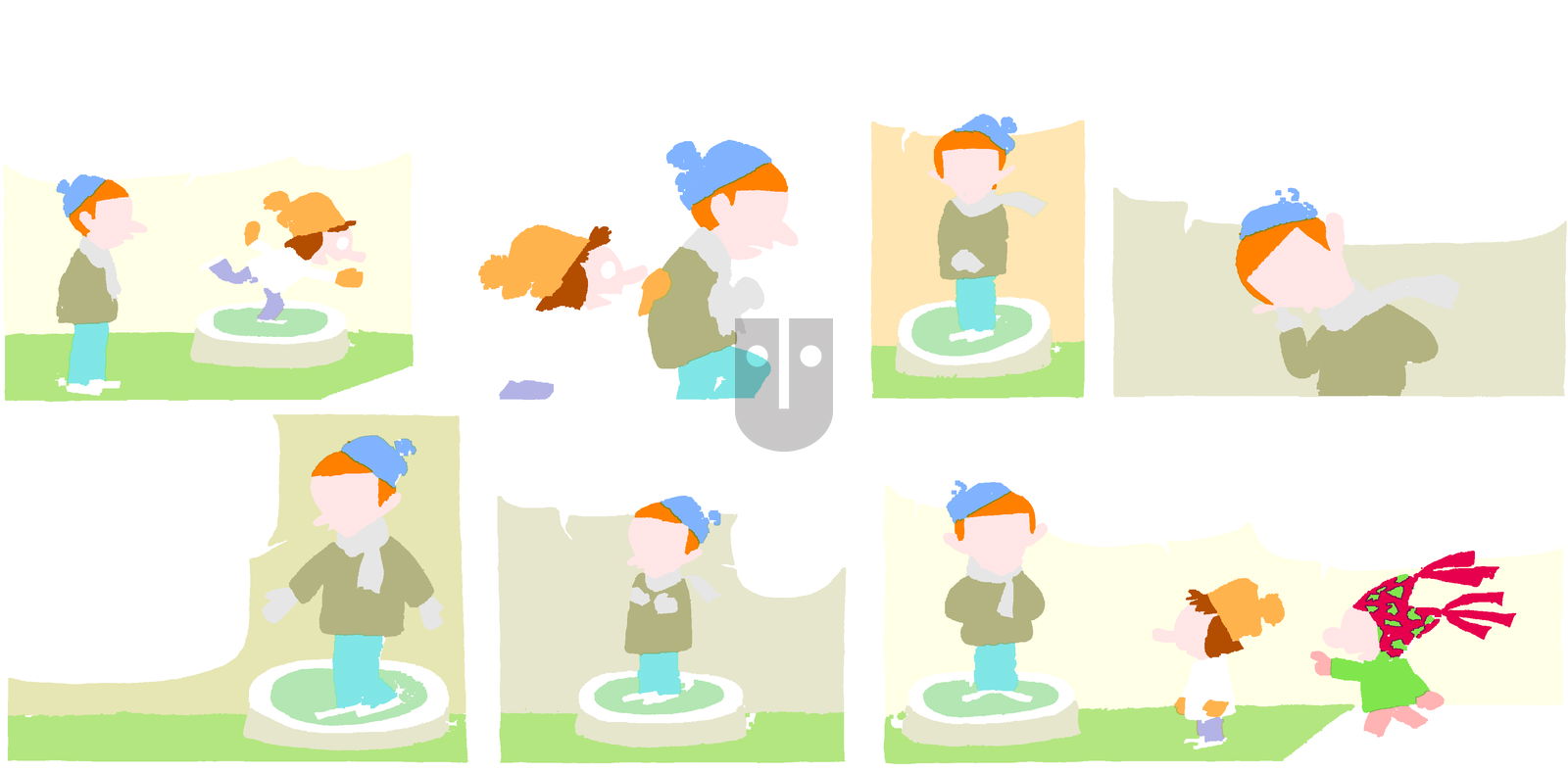 Cul de Sac on Sunday February 2, 2014 Comic Strip