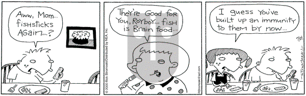 Soup to Nutz - Old on Monday July 24, 2000 Comic Strip