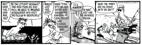 Monty on Friday June 30, 2006 Comic Strip